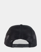 Boys Oval Check Flame Dot Trucker Cap