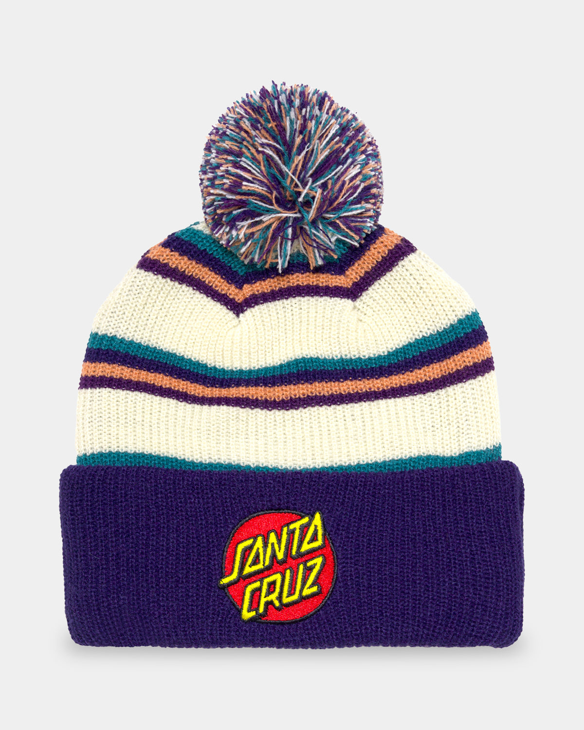 Boys 8-16 Classic Dot Patch Bobble Beanie