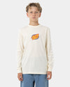 Boys 8-16 Goal Flame Center Check Long Sleeve T-Shirt