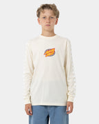 Boys 8-16 Goal Flame Center Check Long Sleeve T-Shirt