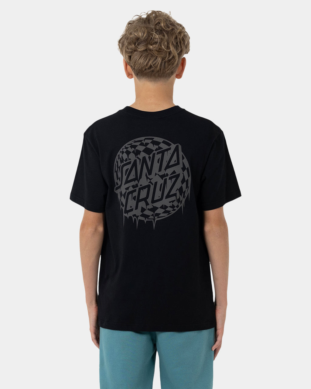 Boys 8-16 Check Waste Dot Mono Reflect T-Shirt