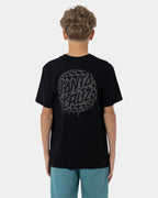 Boys 8-16 Check Waste Dot Mono Reflect T-Shirt