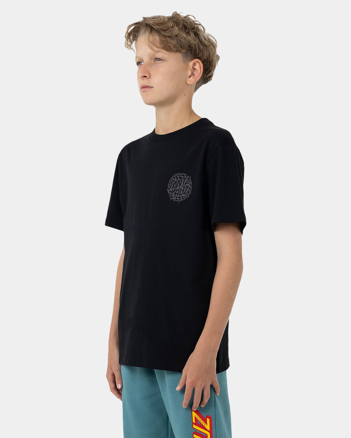 Boys 8-16 Check Waste Dot Mono Reflect T-Shirt
