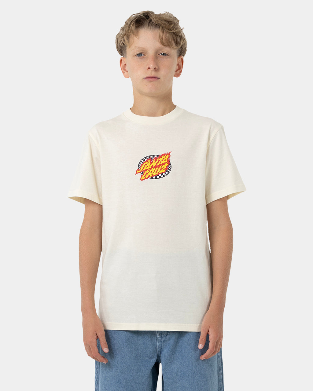 Boys 8-16 Goal Flame Center T-Shirt