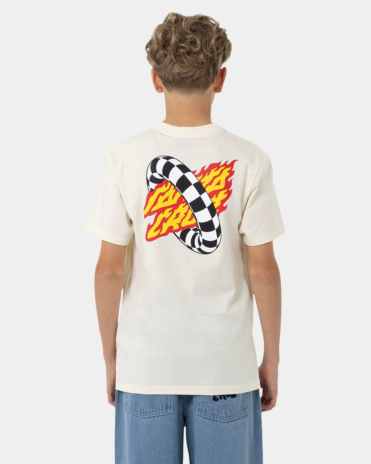 Boys 8-16 Goal Flame Center T-Shirt