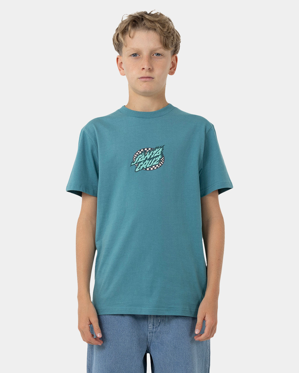 Boys 8-16 Goal Flame Center T-Shirt