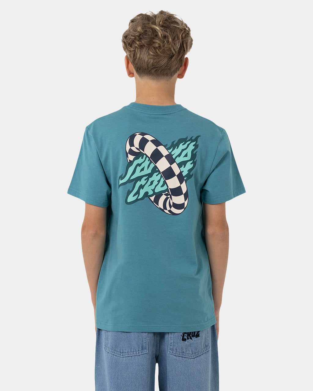 Boys 8-16 Goal Flame Center T-Shirt
