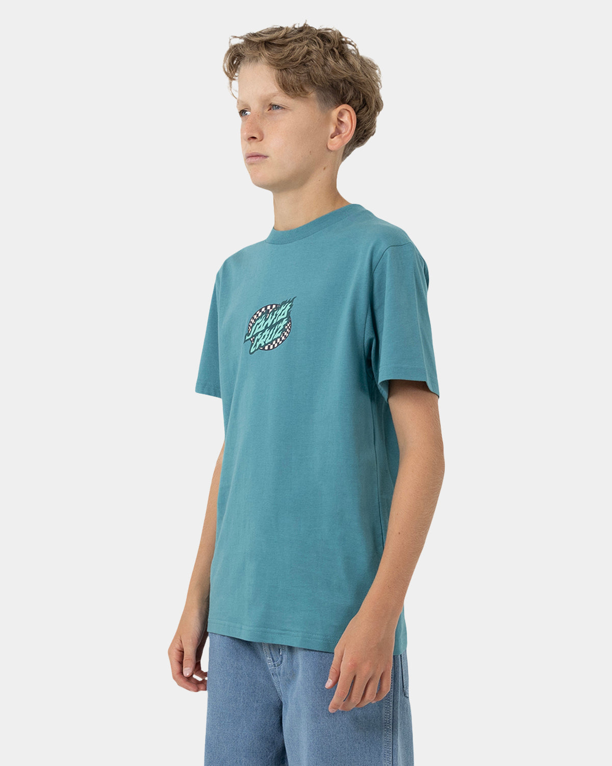 Boys 8-16 Goal Flame Center T-Shirt
