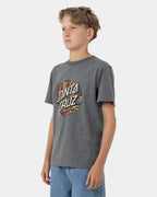 Boys 8-16 Bug Dot Front Short Sleeve T-Shirt