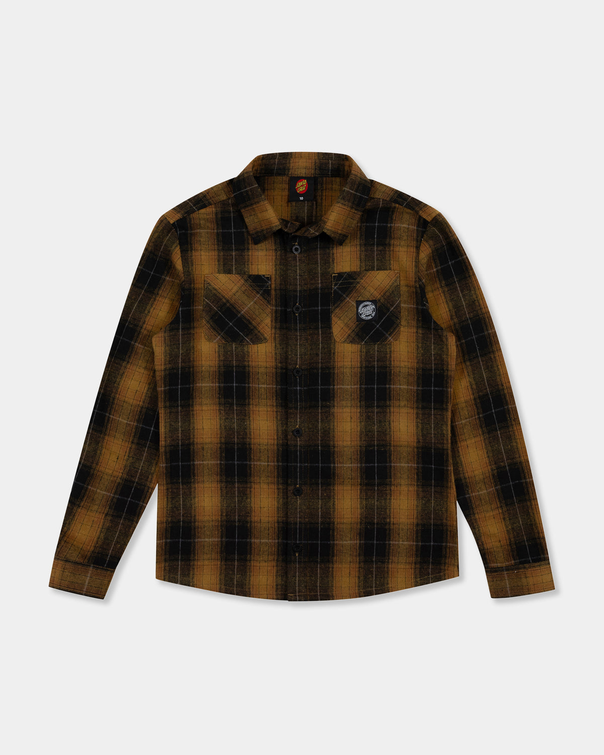 Boys 8-16 Mfg Axle Plaid Long Sleeve Shirt