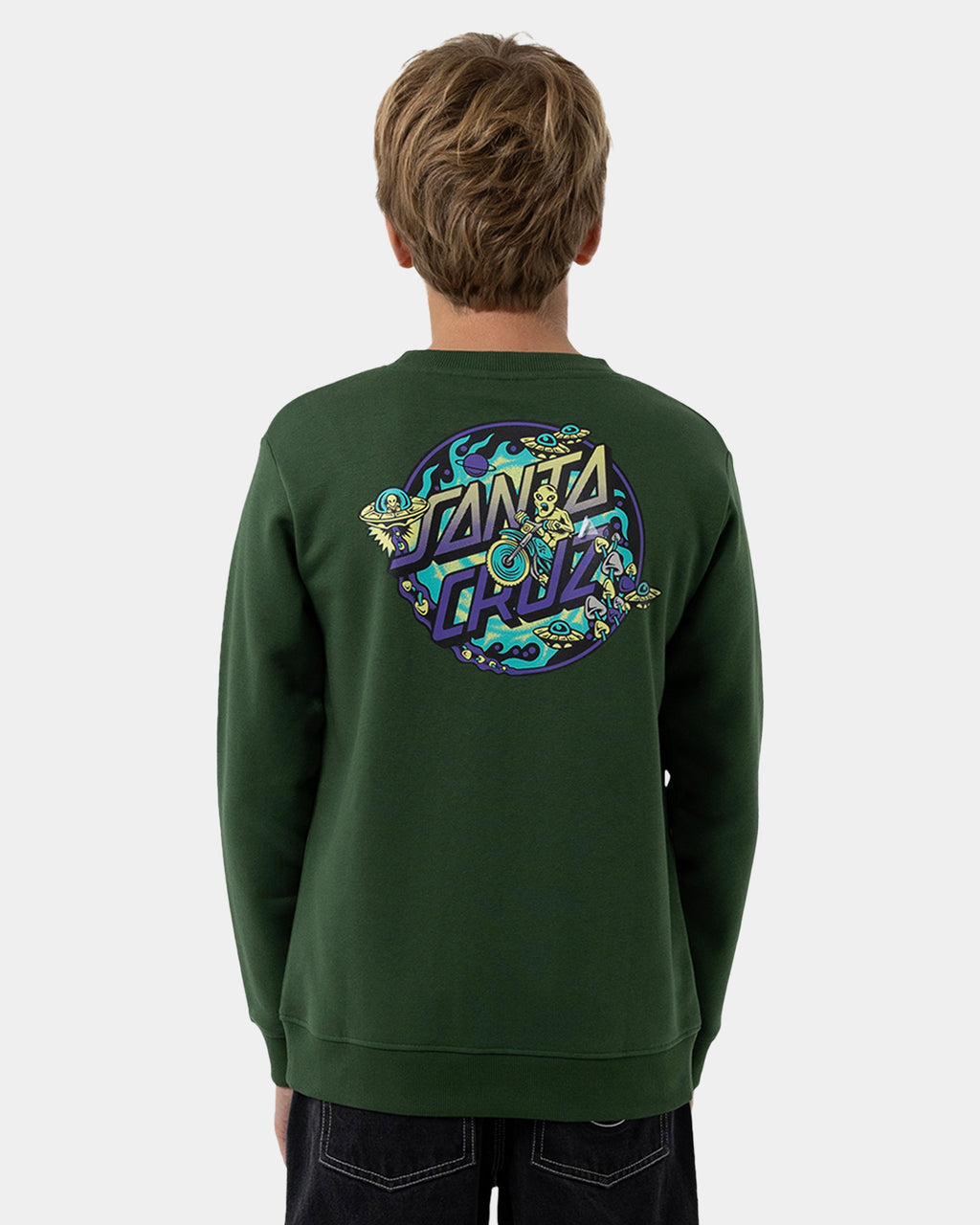 Boys 8-16 Winkowski Dope Planet 2 Dot Crew Neck