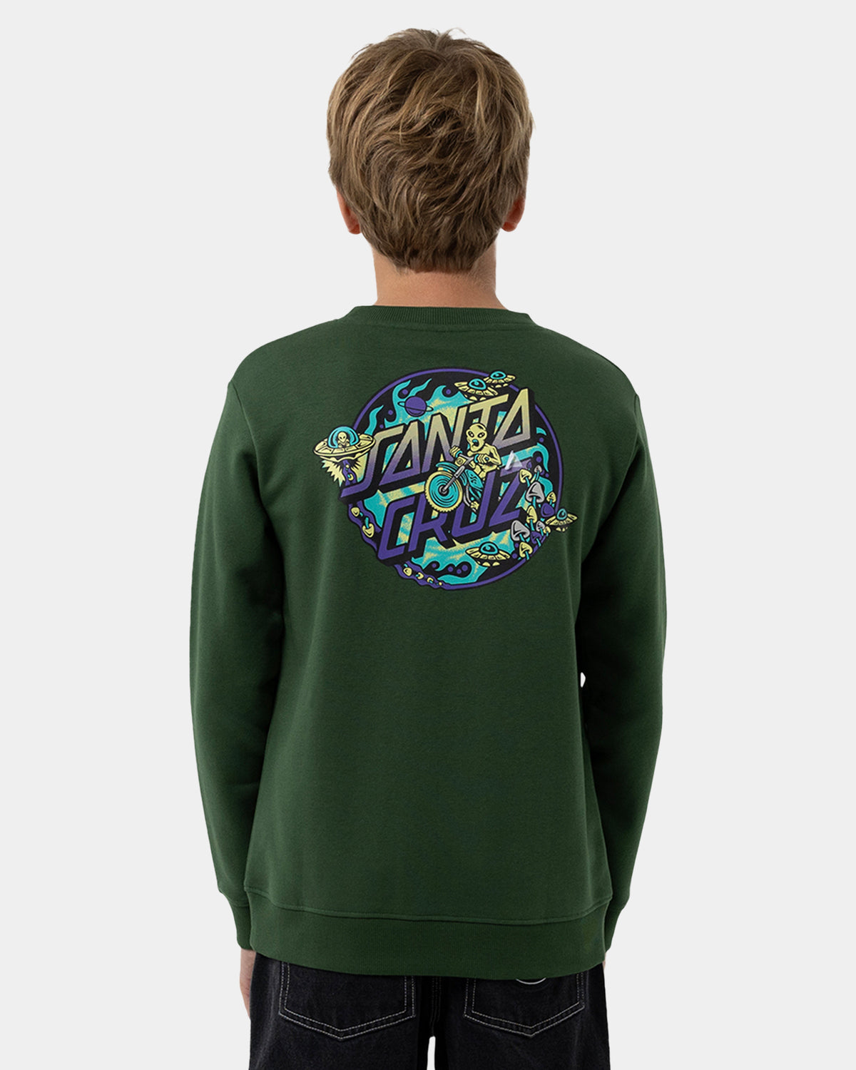Boys 8-16 Winkowski Dope Planet 2 Dot Crew Neck