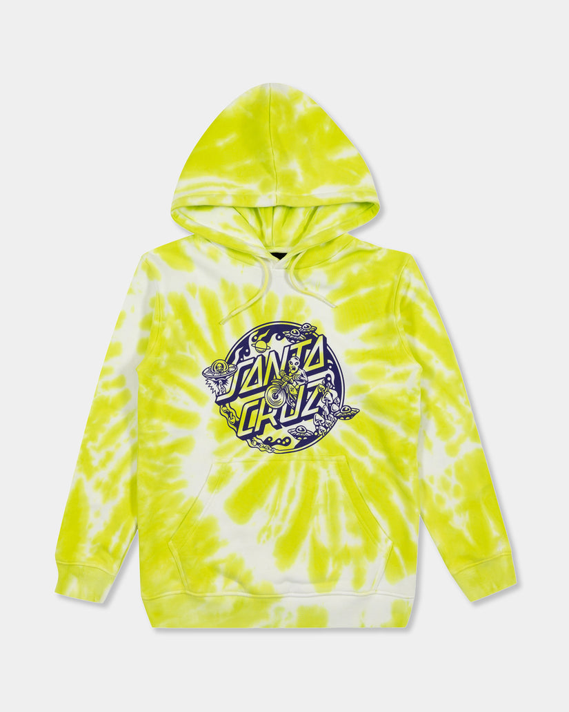 Boys 8-16 Winkowski Dope Planet 2 Dot Mono Pullover Hoodie