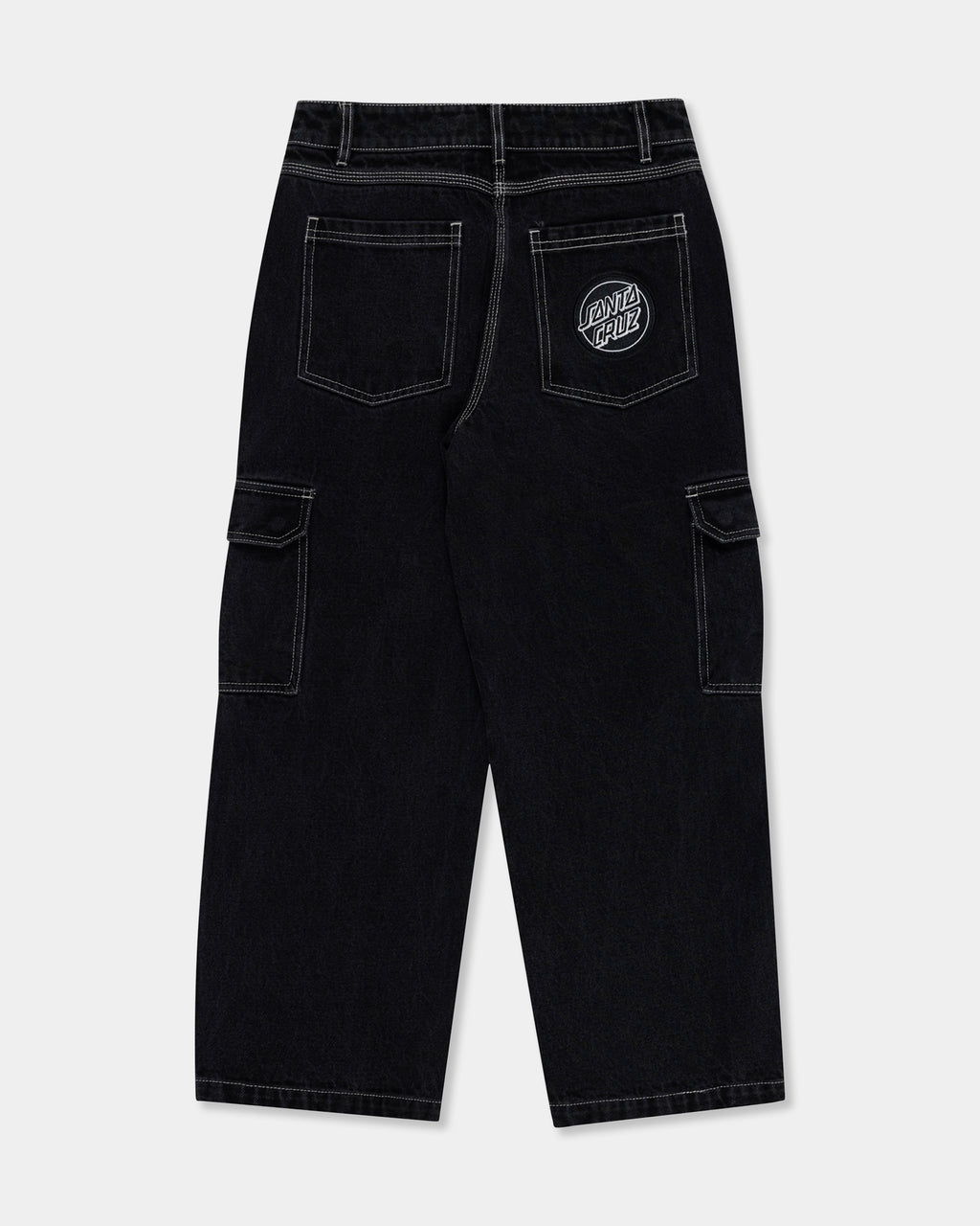 Boys 8-14 Reverse Dot Patch Denim Jeans