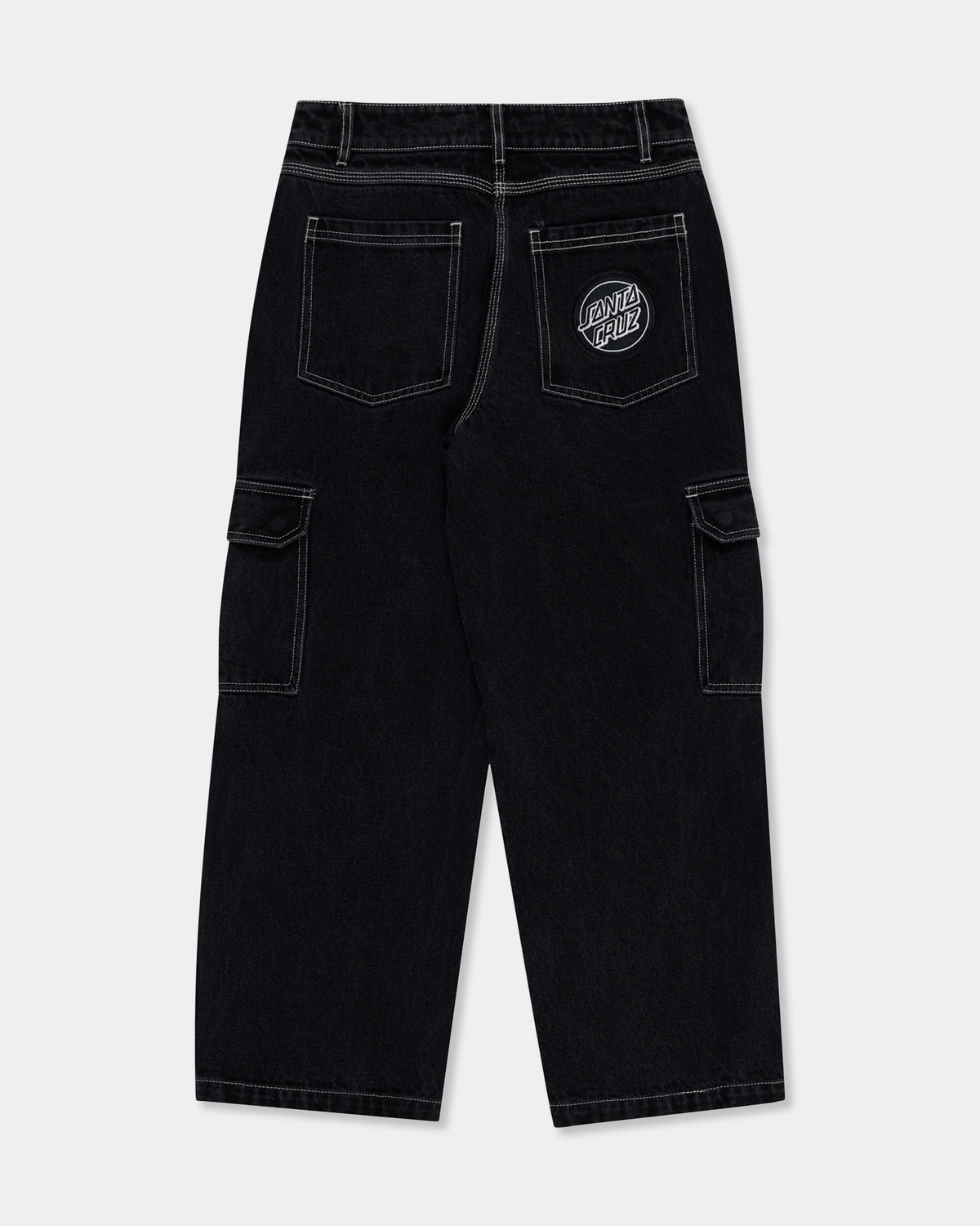 Boys 8-14 Reverse Dot Patch Denim Jeans