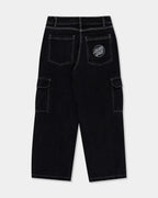 Boys 8-14 Reverse Dot Patch Denim Jeans