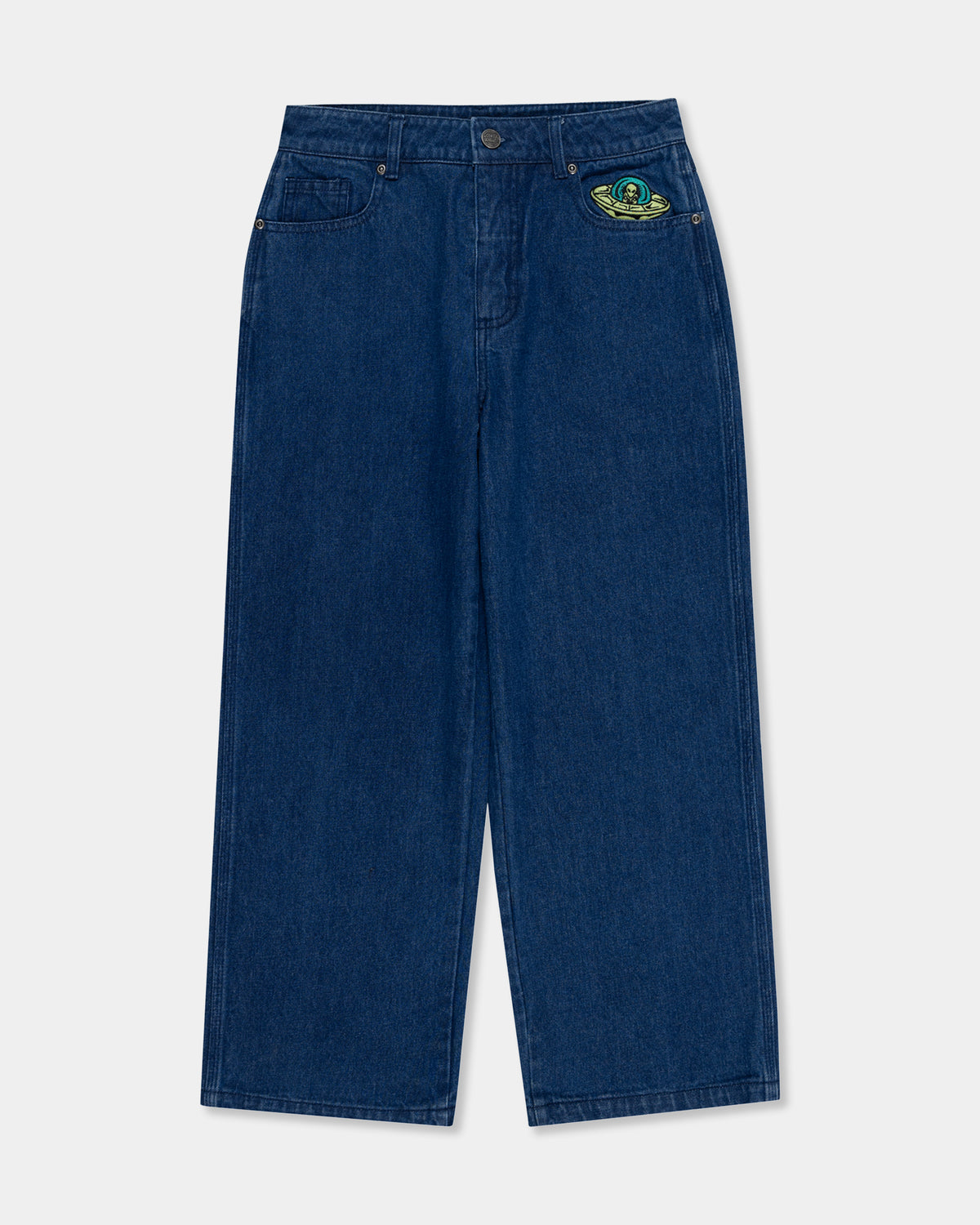 Boys 8-14 Multi Cruz Stack Alien Denim Jeans