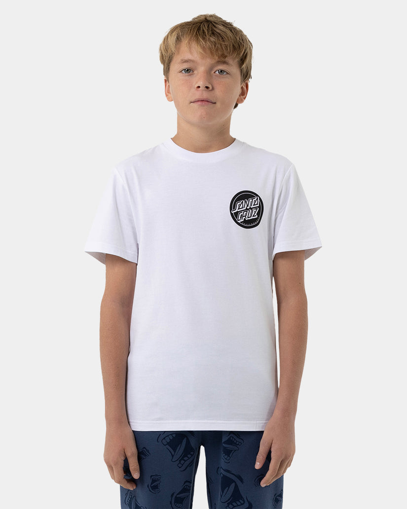 Boys 8-16 Reverse Dot Mono T-Shirt