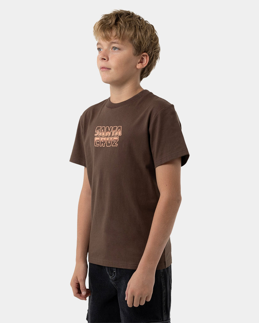 Boys 8-16 Multi Cruz Stack Centre T-Shirt