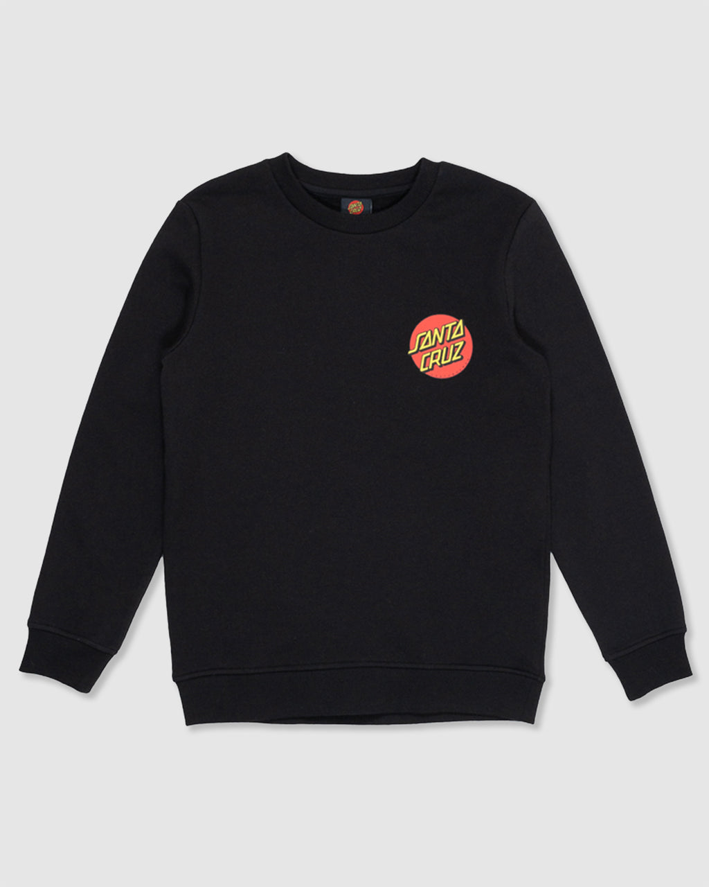 Boys 8-16 Classic Dot Chest Crew Neck