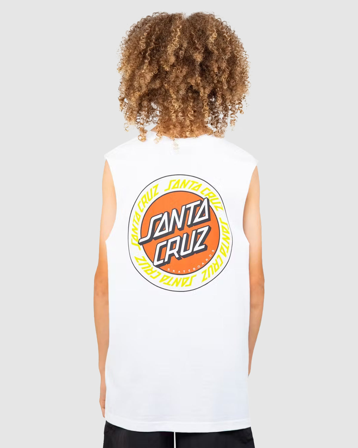 Boys 8-16 Outer Ringed Dot Muscle Tank Top