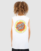 Boys 8-16 Outer Ringed Dot Muscle Tank Top