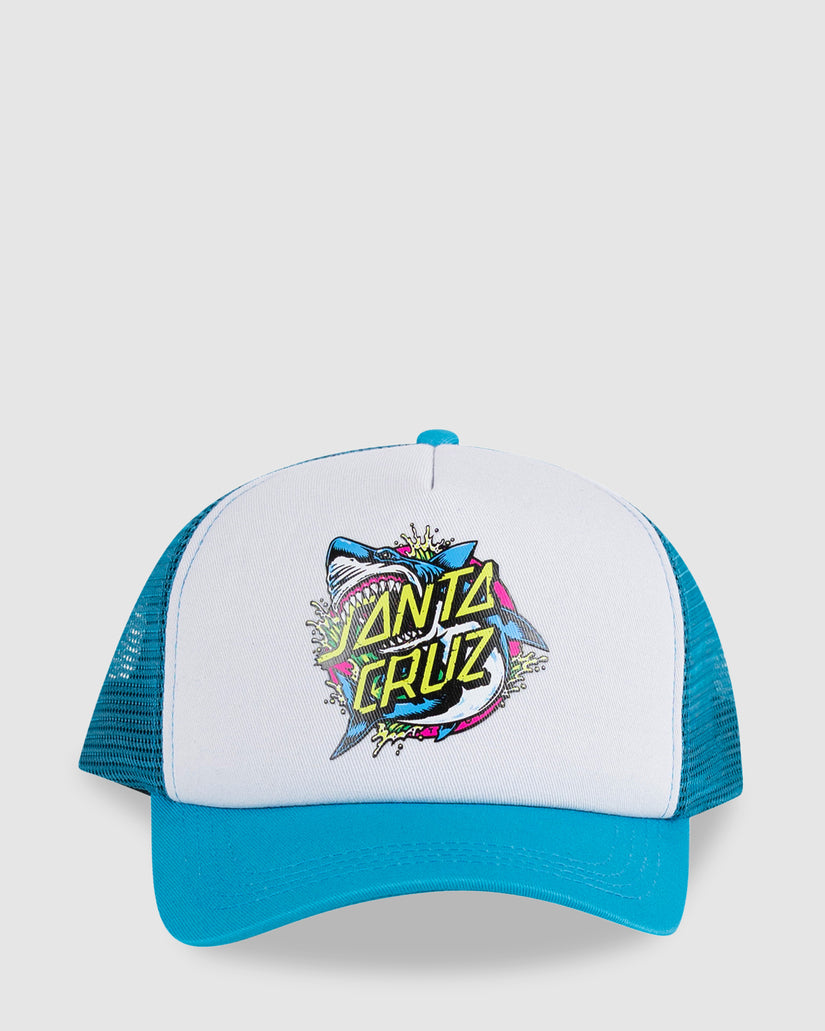 Buy Boys 8-16 Shark Dot Trucker Cap by Santa Cruz Surf Dive 'n Ski