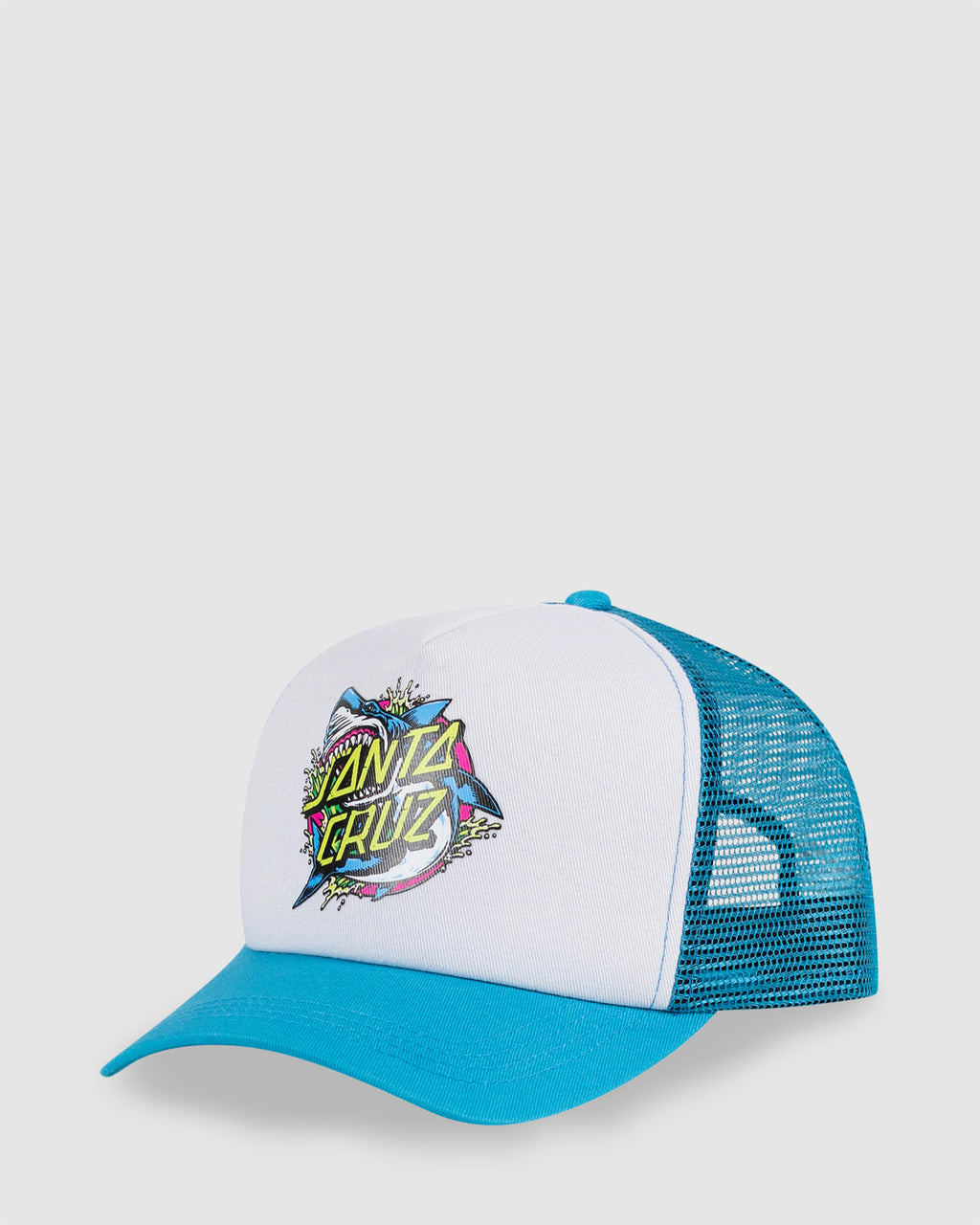 Boys 8-16 Shark Dot Trucker Cap