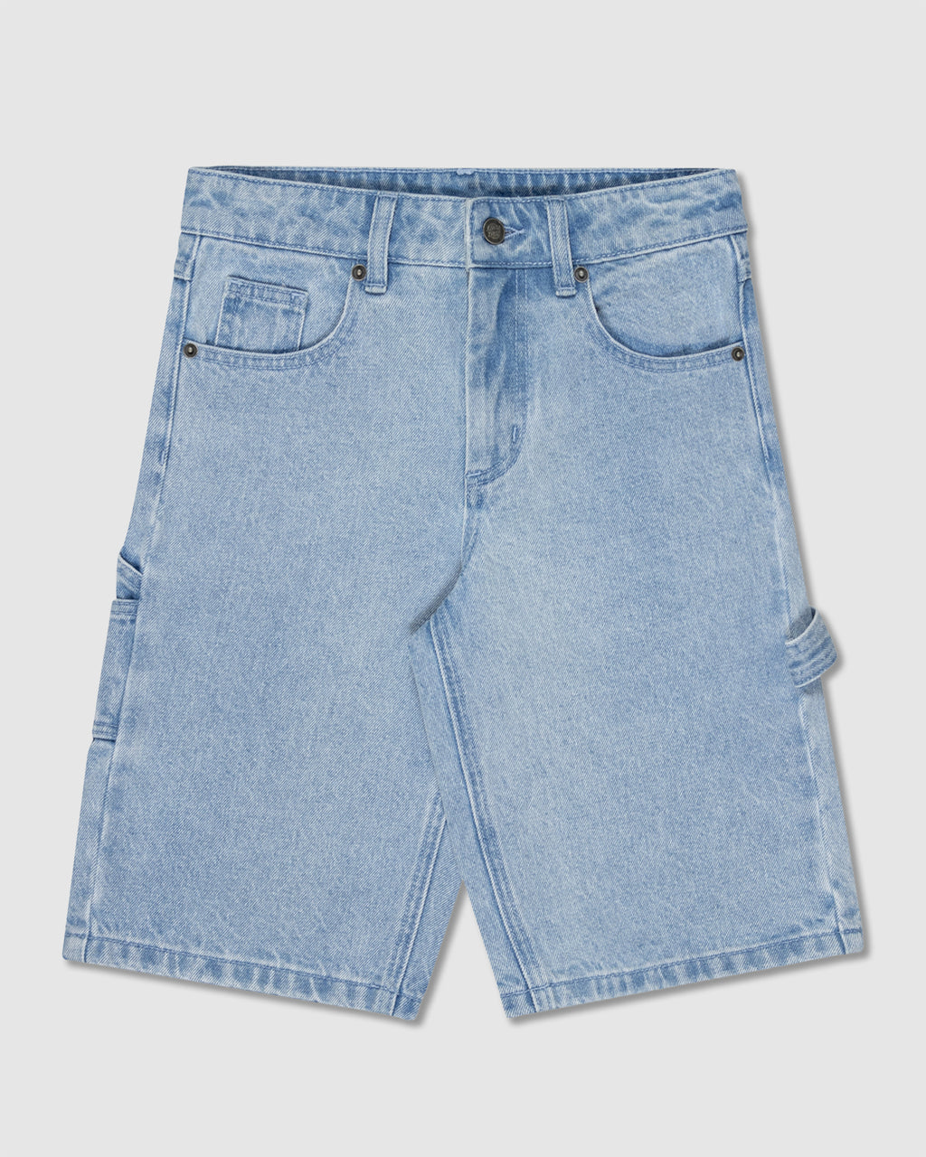 Boys 8-16 Screaming Wave Patch Carpenter Shorts