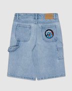 Boys 8-16 Screaming Wave Patch Carpenter Shorts