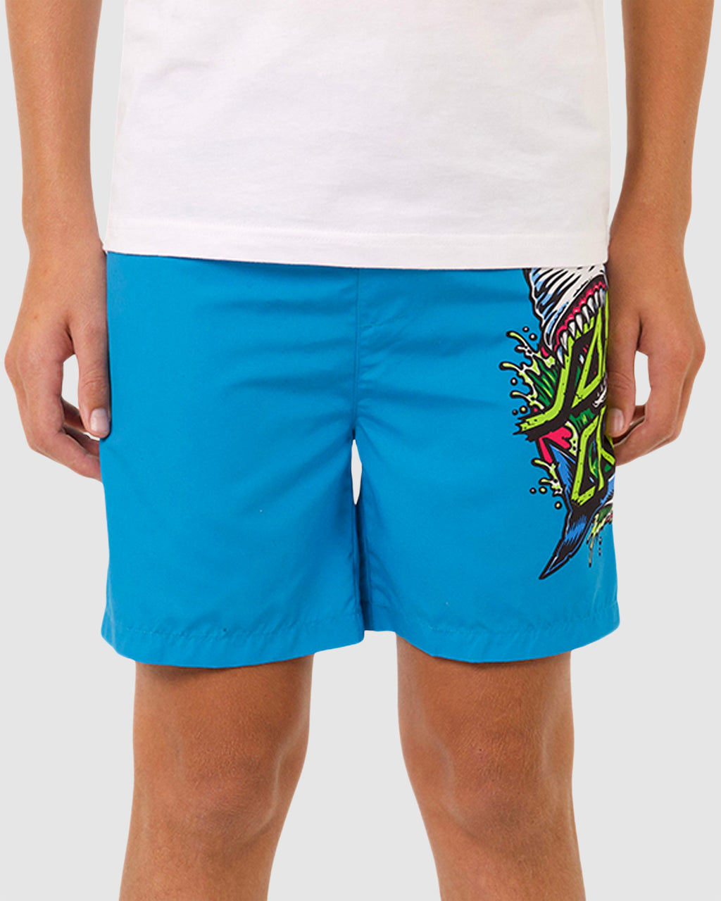 Boys 8-16 Shark Dot Boardshort
