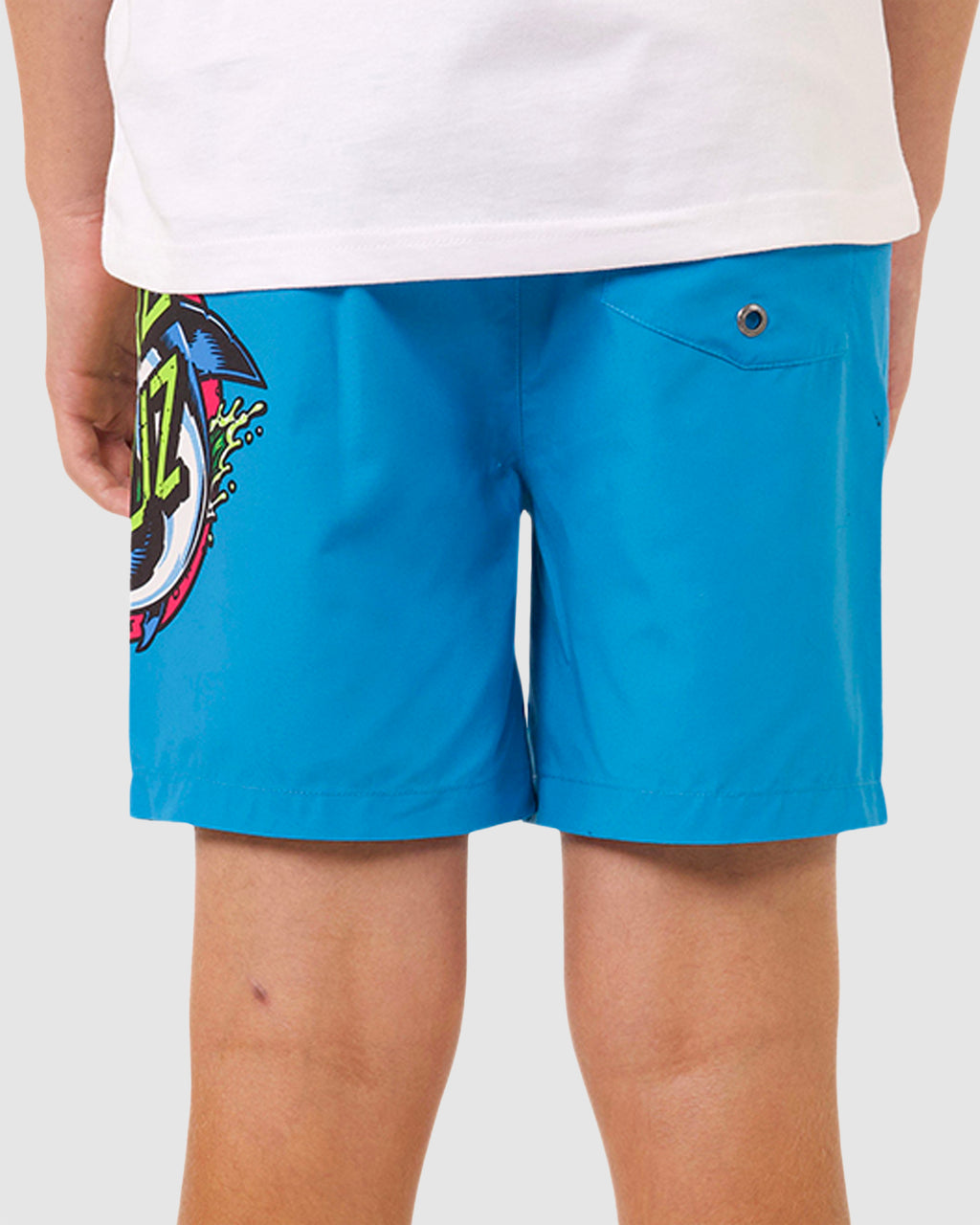 Boys 8-16 Shark Dot Boardshort