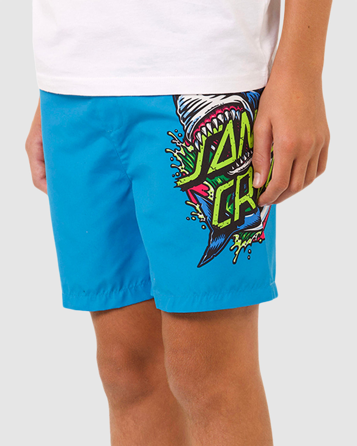 Boys 8-16 Shark Dot Boardshort