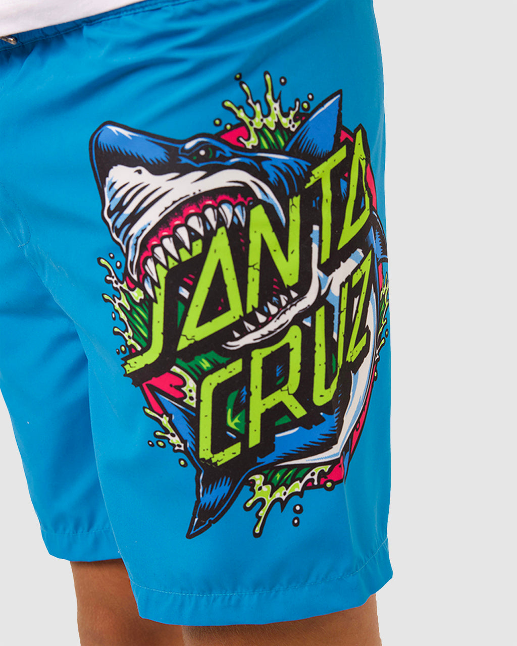 Boys 8-16 Shark Dot Boardshort