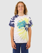Boys 8-16 Vivid Dot Mono Front T-Shirt