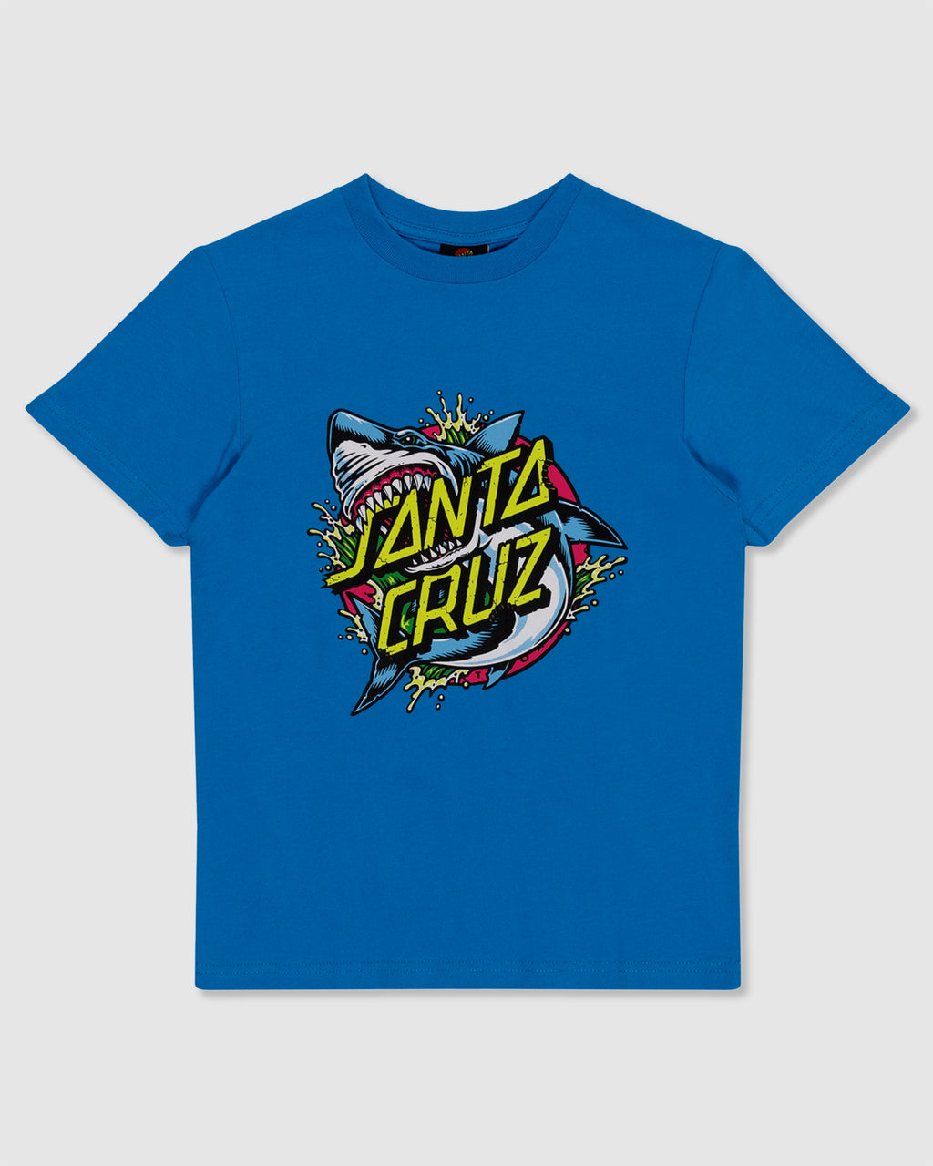 Boys 8-16 Shark Dot Front T-Shirt