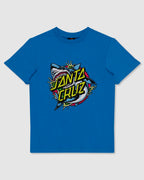 Boys 8-16 Shark Dot Front T-Shirt