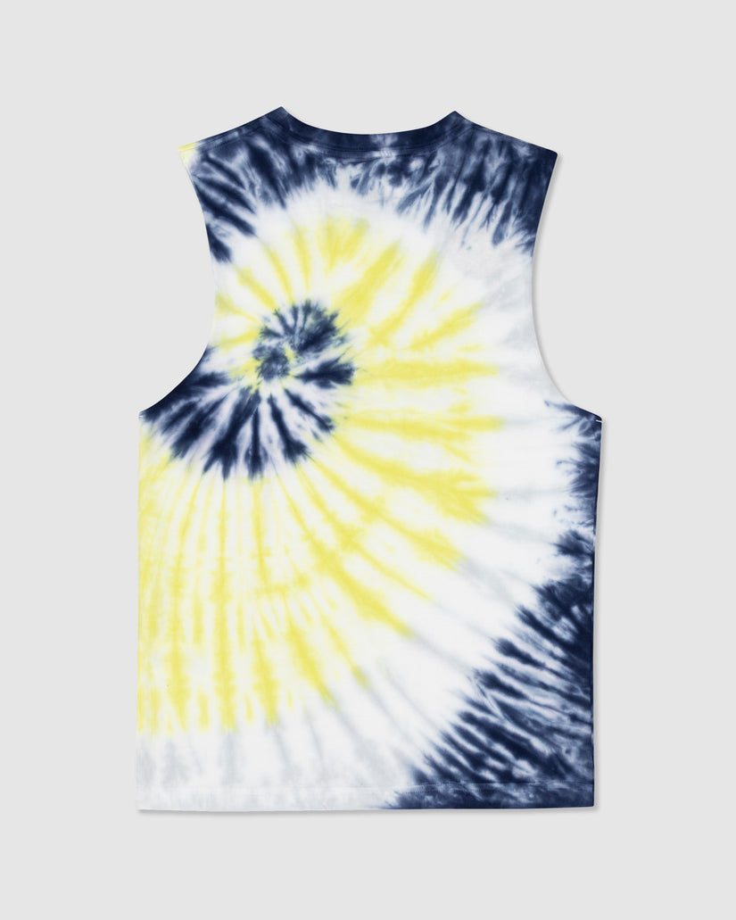 Boys 8-16 Vivid Dot Mono Front Muscle Tank Top