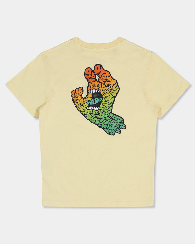 Boys 8-16 Letter Hand Fade T-Shirt