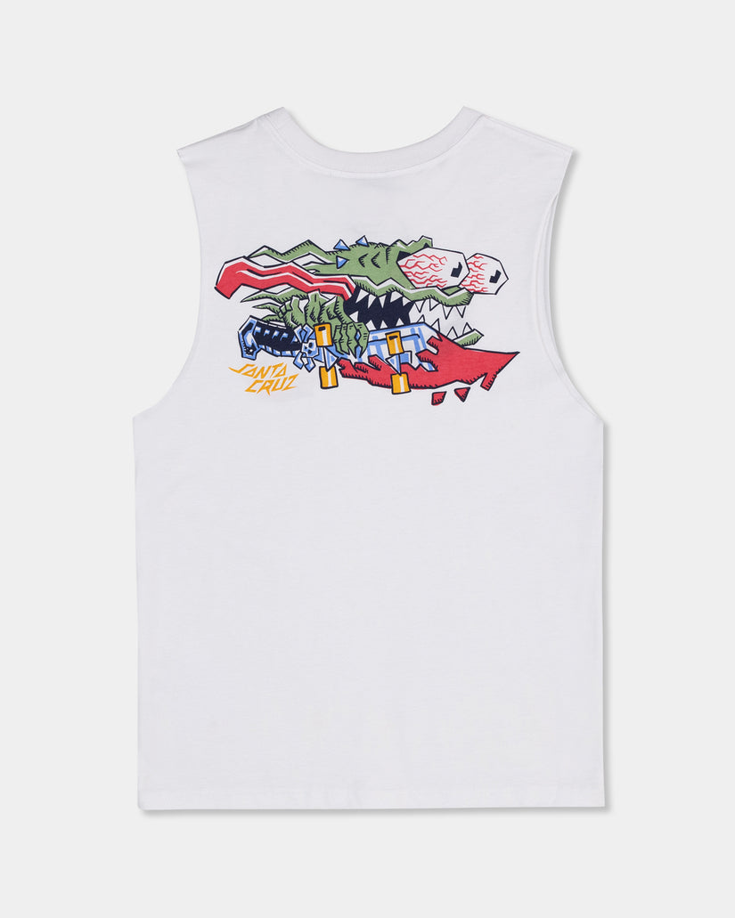 Boys 8-16 Meek Scratched Slasher Muscle Shirt