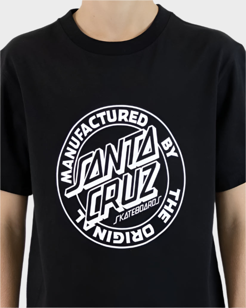 Boys 8-16 Mfg Dot Front T-Shirt
