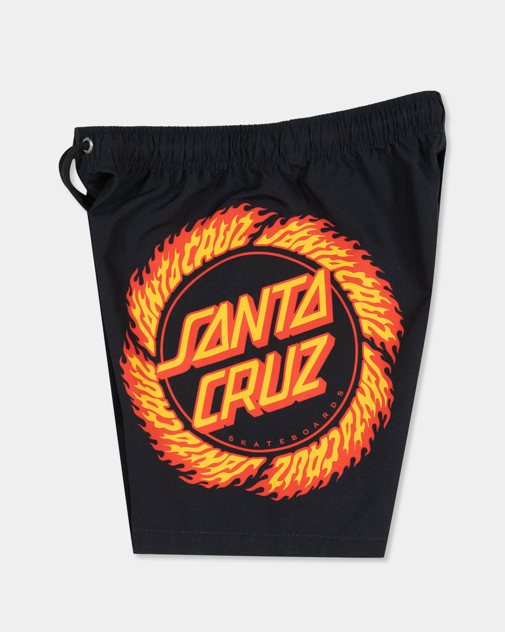 Boys 8-16 Flame Ringed Dot Boardshorts