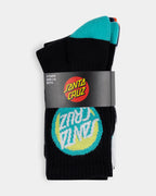 Boys 8-16 Bold Shadow Dot 4 Pack Crew Socks