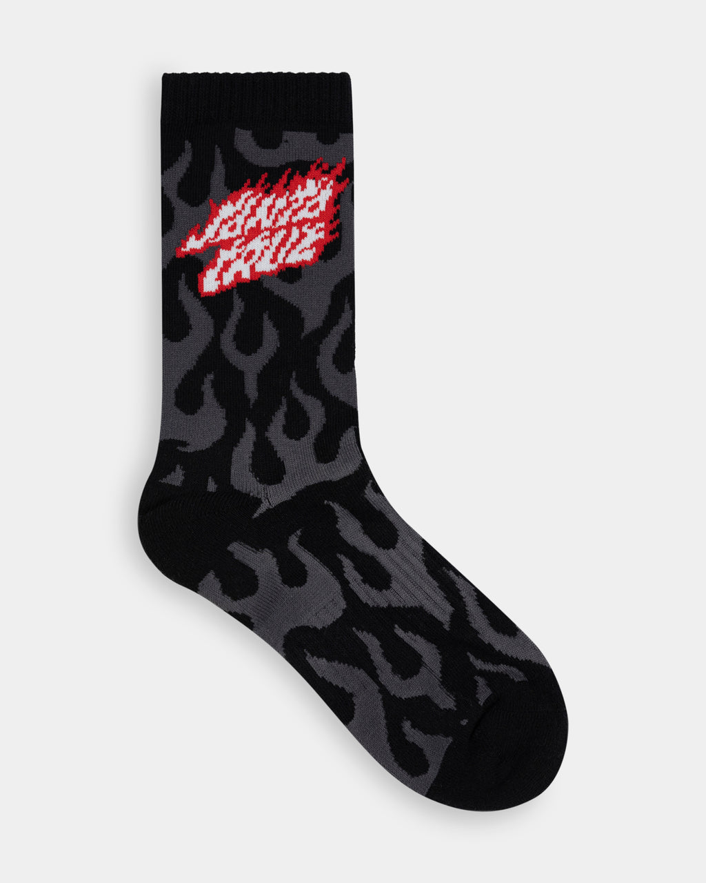 Boys 8-16 Flaming Stack 2 Pack Crew Socks