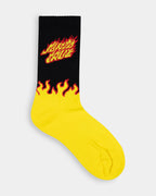 Boys 8-16 Flaming Stack 2 Pack Crew Socks