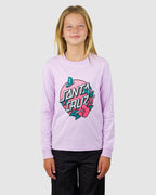 Girls 8-16 Take Flight Dot Front Long Sleeve T-Shirt