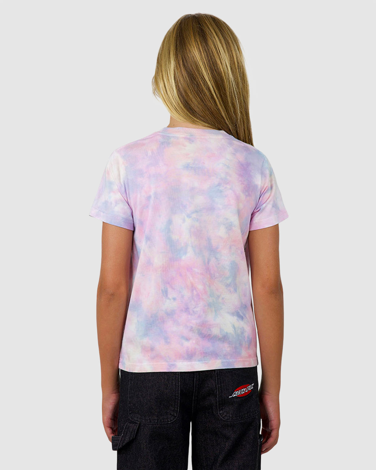 Girls 8-16 Other Dot Front Tie Dye T-Shirt