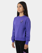 Girls 8-16 Seeing Moon Dot Chest Crew Neck