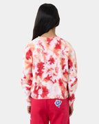 Girls 8-16 Free Spirit Floral Stack Front Crew Neck