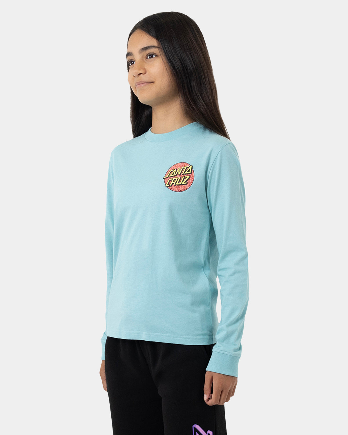 Girls 8-16 Springkle Dot Long Sleeve T-Shirt